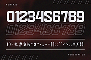 Sport Formula - Racing Logo Font, a Sans Serif Font by Nirmana Visual (Thumbnail 10 of 15)