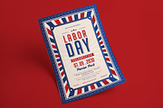 Labor Day Celebration Flyer Set, a Flyer Template by Totem Design Studio (Thumbnail 1 of 4)