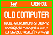 Video Games font, a Font by weknow (Thumbnail 2 of 8)