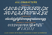 Moraline - Bold Script Typeface, a Script Font by Letterhend Studio (Thumbnail 8 of 9)