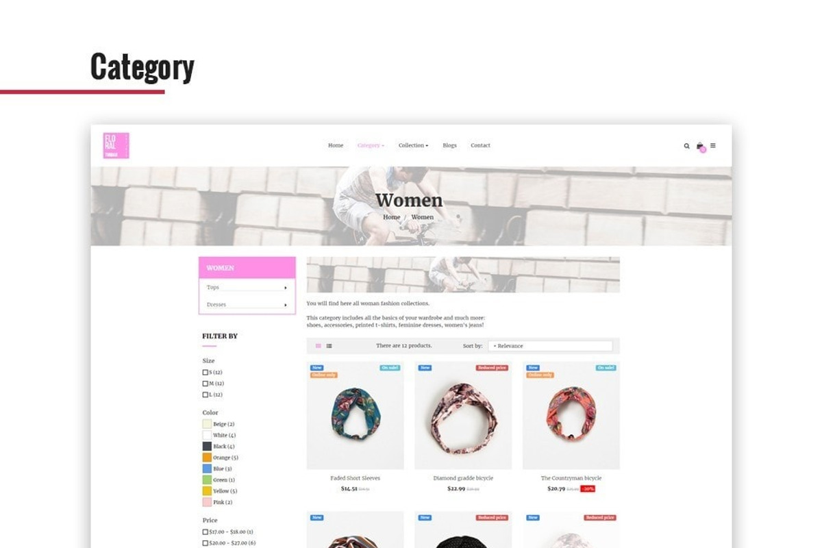 Leo Floral Turban Prestashop Theme, a Bootstrap Template by LeoTheme (Photo 4 of 6)