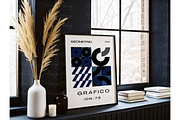 Frame in Home Interior Mock Up, a Product Mockup by TatiMockup (Thumbnail 3 of 5)