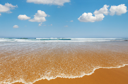 Summer sandy beach (Portugal)., a Nature Photo by YuriyB