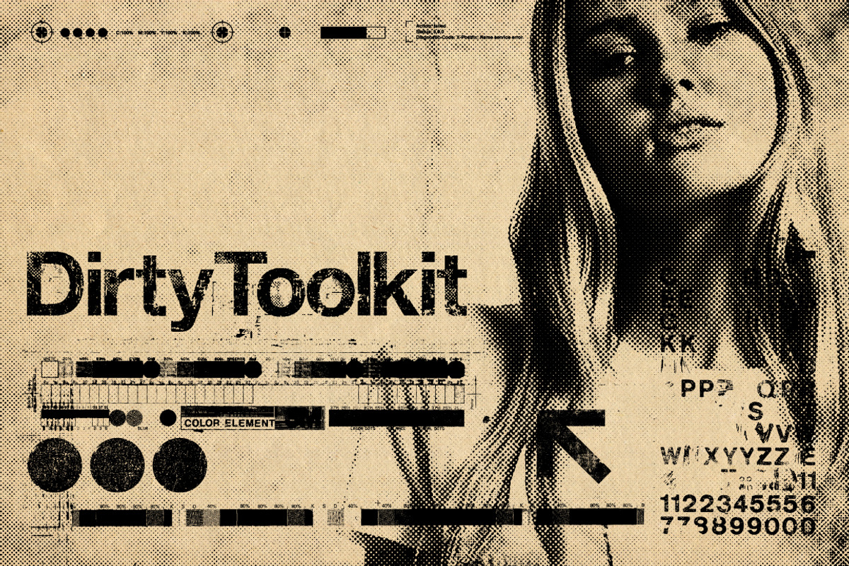 Halftone Paper & Card Vectors, a Texture Graphic by Offset (Photo 16 of 16)