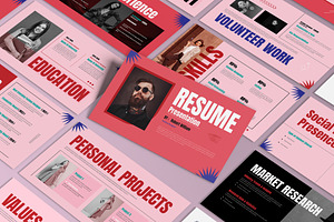 Digital Resume Presentation, a Presentation Template by Mighty-Slide