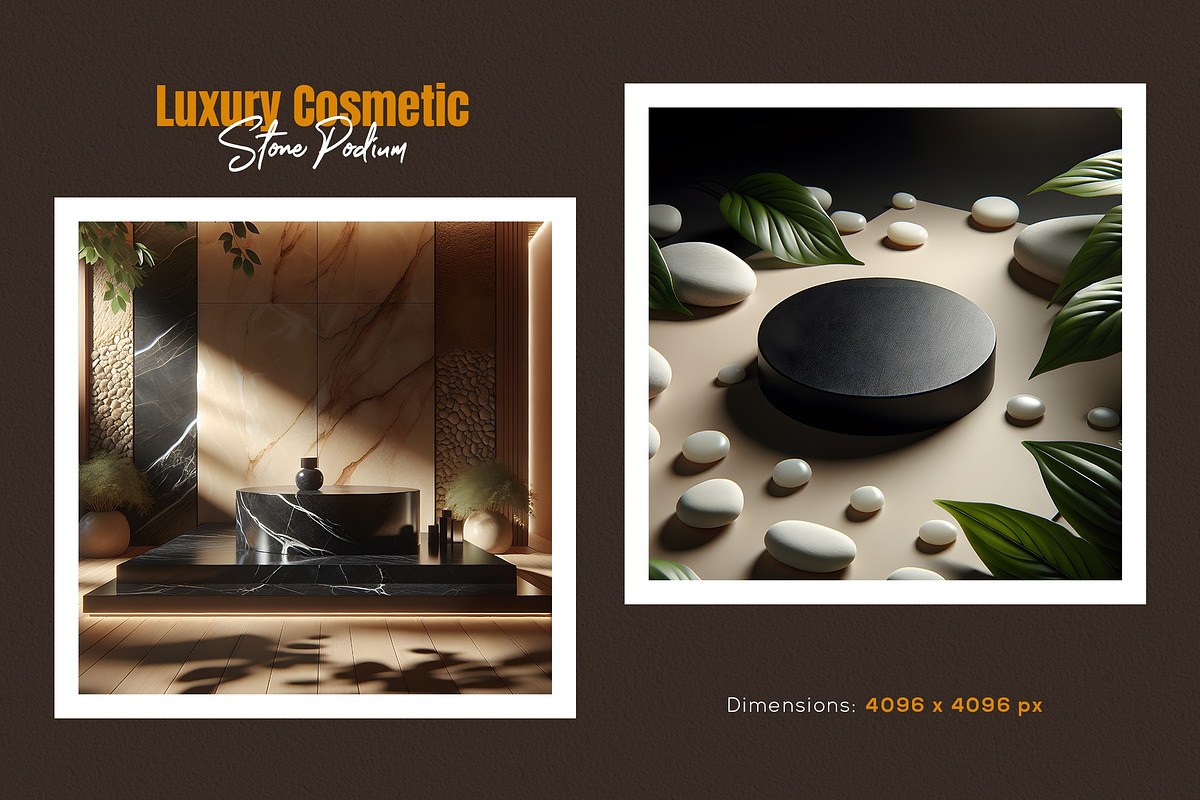 Luxury Cosmetic Stone Podium Bundle, a Background Photo by zahidhossainalif (Photo 11 of 11)