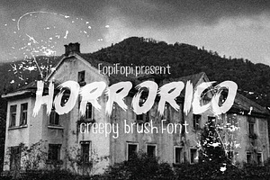 HORRORICO font +BONUS
