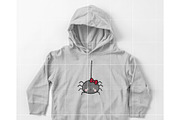Kawaii Spider with Bow SVG Bundle |, an Illustration by TheHitShop (Thumbnail 7 of 10)