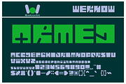 highway patrol font, a Font by weknow (Thumbnail 2 of 5)