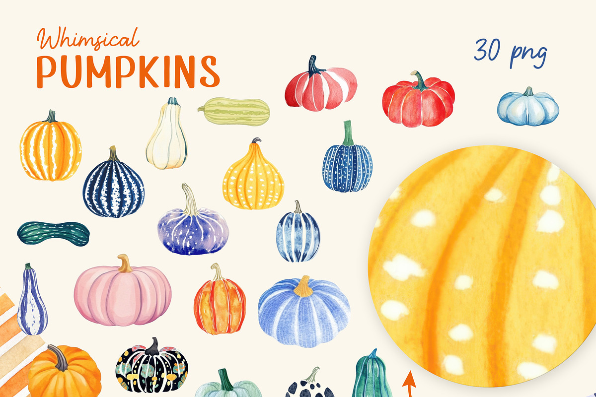 Whimsical Autumn collection, a Seasonal Illustration by Polli Deeva (Photo 3 of 14)