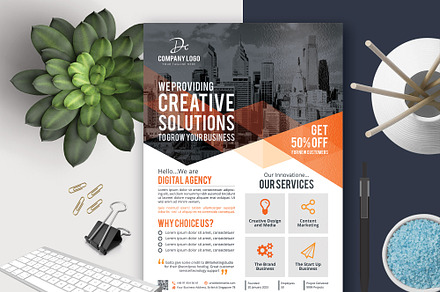 FLYERS, a Flyer Template by Design_Creator