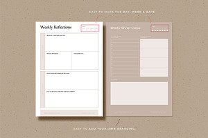 Brandable Planner Templates