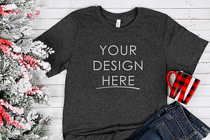 Bella Canvas Shirt Mock Up
