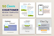 Canva Frame Customer Review Template, a Product Mockup by Waliullah Solutions (Thumbnail 1 of 5)