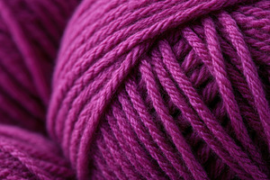Wool yarn in bright purple color, a Photo by Beautiful things