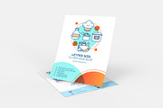US Letter Size Flyer Mockup, an Advertising Mockup by Illusiongraphic (Thumbnail 2 of 25)