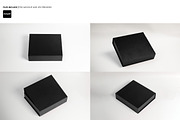 Square box packaging mockup set, a Packaging Mockup by Assyat (Thumbnail 2 of 6)