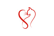 20 Logo Cat Templates Bundle, a Branding & Logo Template by Friendesigns (Thumbnail 8 of 21)