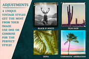 Vintage Film Photoshop Effect, a Preset Add-On by Salty Sweet Creative (Thumbnail 3 of 9)