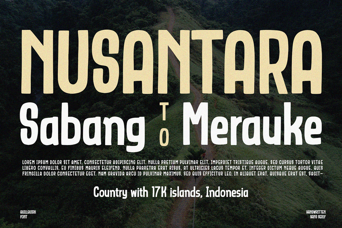 QuillQuirk - Sans Serif Font, a Sans Serif Font by Alpaprana (Photo 9 of 11)