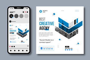 Corporate Social Media Banner Post, a Social Media Template by MightyDesign