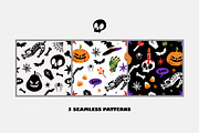 Halloween clipart collection, a Seasonal Illustration by UnaAnya (Thumbnail 5 of 6)