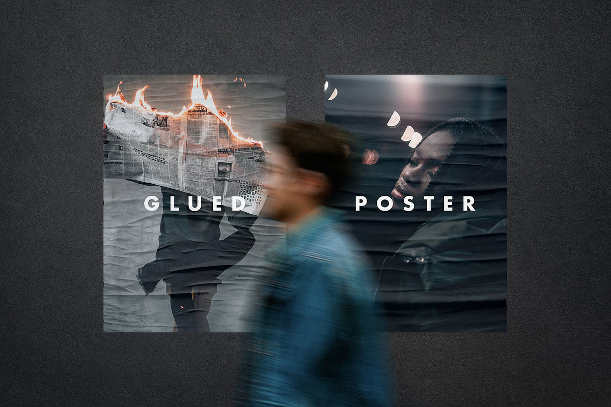 Poster Mockups Bundle, an Advertising Mockup by Design Squad (Photo 2 of 17)