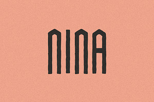 Nina I A Sans Serif Font, a Sans Serif Font by Taylor Penton