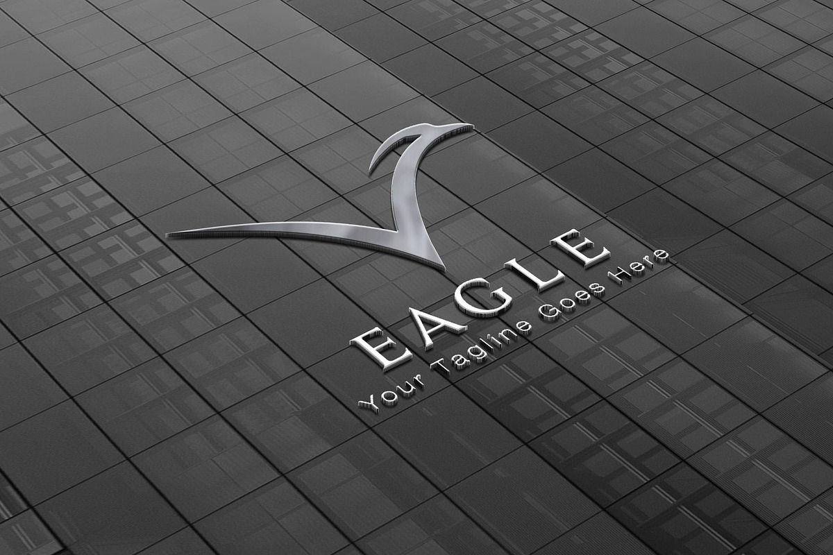 Minimalist Eagle Logo Design, a Branding & Logo Template by YUDesignStore (Photo 3 of 11)