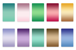 Jewel Tones Gradients