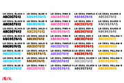 ZEXIL. 3D OTF SVG Font Family., a Symbol Font by Luxfont (Thumbnail 11 of 13)