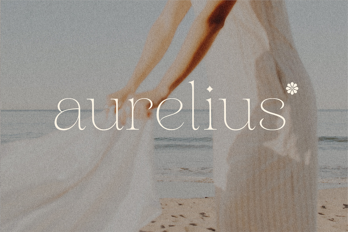 Aurelius - Feminine Chic Serif, a Serif Font by Harmonais Visual (Photo 1 of 35)