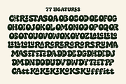 Frostbite Christmas – Groovy Font, a Handwritten Font by Ainun Jinan (Thumbnail 11 of 12)