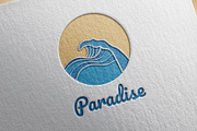 Hand drawn beach logo collection, a Branding & Logo Template by Medianeka (Thumbnail 3 of 5)