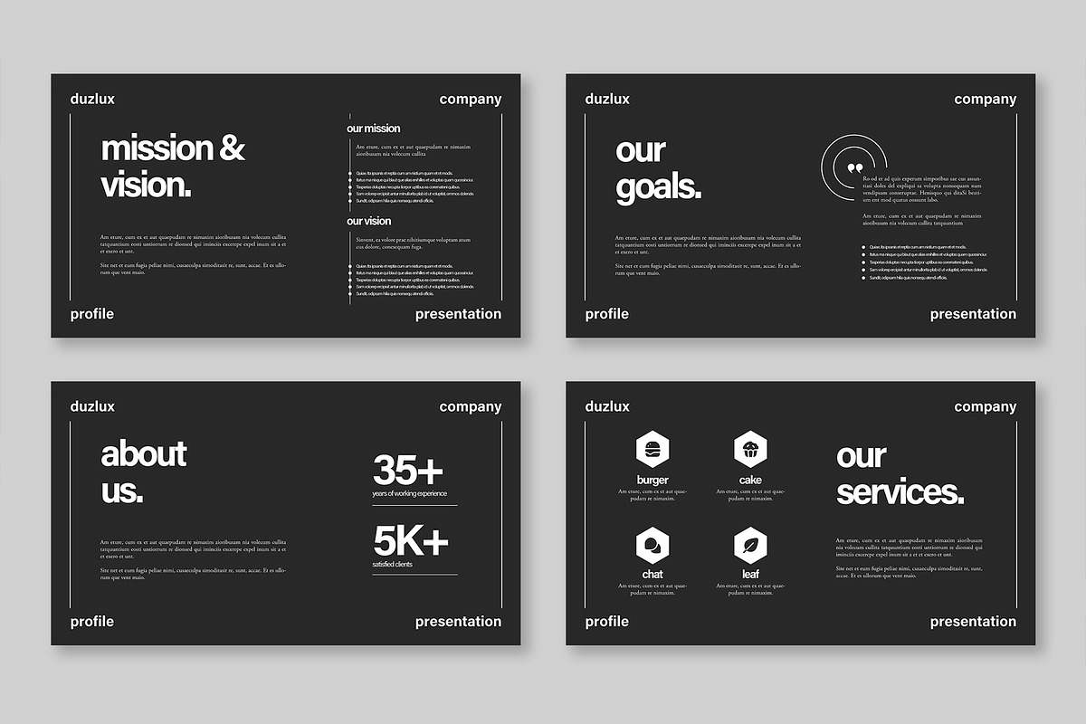 Company Profile Presentation, a Presentation Template by Mighty-Slide (Photo 3 of 6)