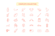 Australian Themed Icons, an Outline Icon by Caroline Mackay (Thumbnail 4 of 8)