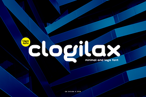 Clogilax - Minimal & Logo Font