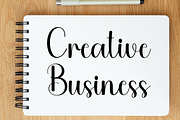 Creative Handwritten, a Handwritten Font by FreshTypeINK (Thumbnail 4 of 8)