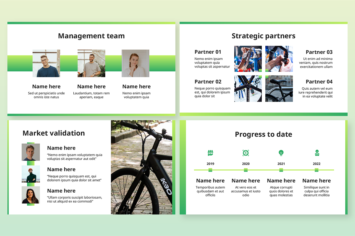 Pitch Deck Presentation Template, a Presentation Template by Hamocreate (Photo 6 of 6)