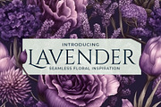 Lavender - Seamless Purple Flowers, a Pattern Graphic by Pixel Perfect Patterns (Thumbnail 1 of 8)
