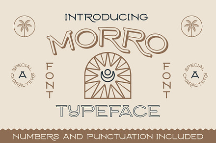 Morro Typeface | Vintage Font