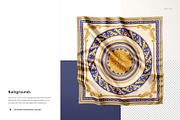 Satin Scarf Mockup Set, a Product Mockup by Creatsy (Thumbnail 7 of 11)