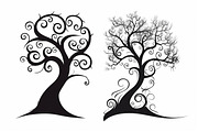 Tree Laser Cut Bundle | Decorative, an Object Graphic by jahid234 (Thumbnail 4 of 9)