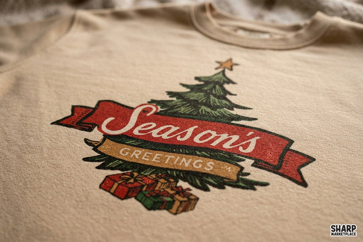 Season's Greetings, Christmas Png, an Object Graphic by SharpMarketplace (Photo 5 of 5)