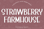 Strawberry Farmhouse, a Script Font by FreshTypeINK (Thumbnail 1 of 8)