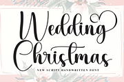 Wedding Christmas | Script Font, a Handwritten Font by Scratchones (Thumbnail 1 of 9)