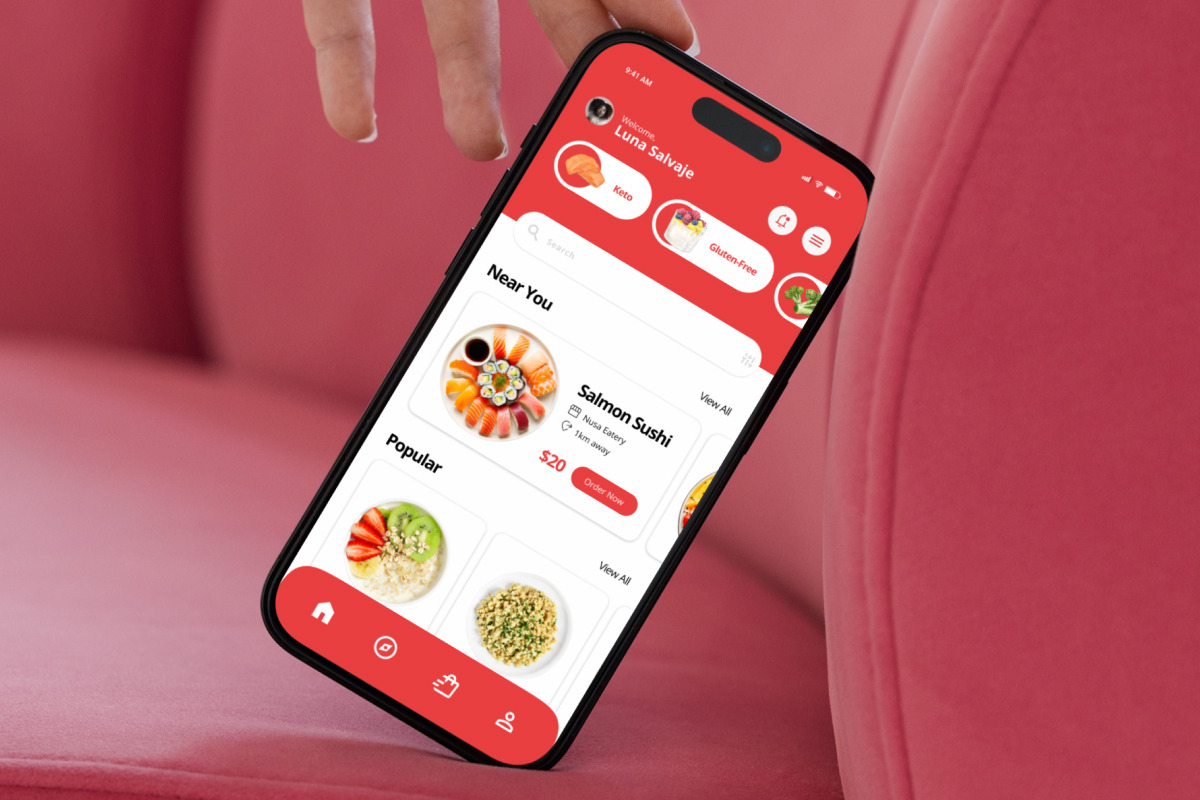 Yummy – Food UI Design Template, an App Template by productype1 (Photo 5 of 5)