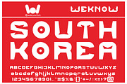 Mission To mars, a Font by weknow (Thumbnail 3 of 5)