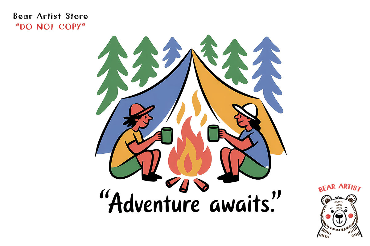 Camping Life Sublimation PNG Bundle, a Graphic by GlitterCraft (Photo 54 of 101)