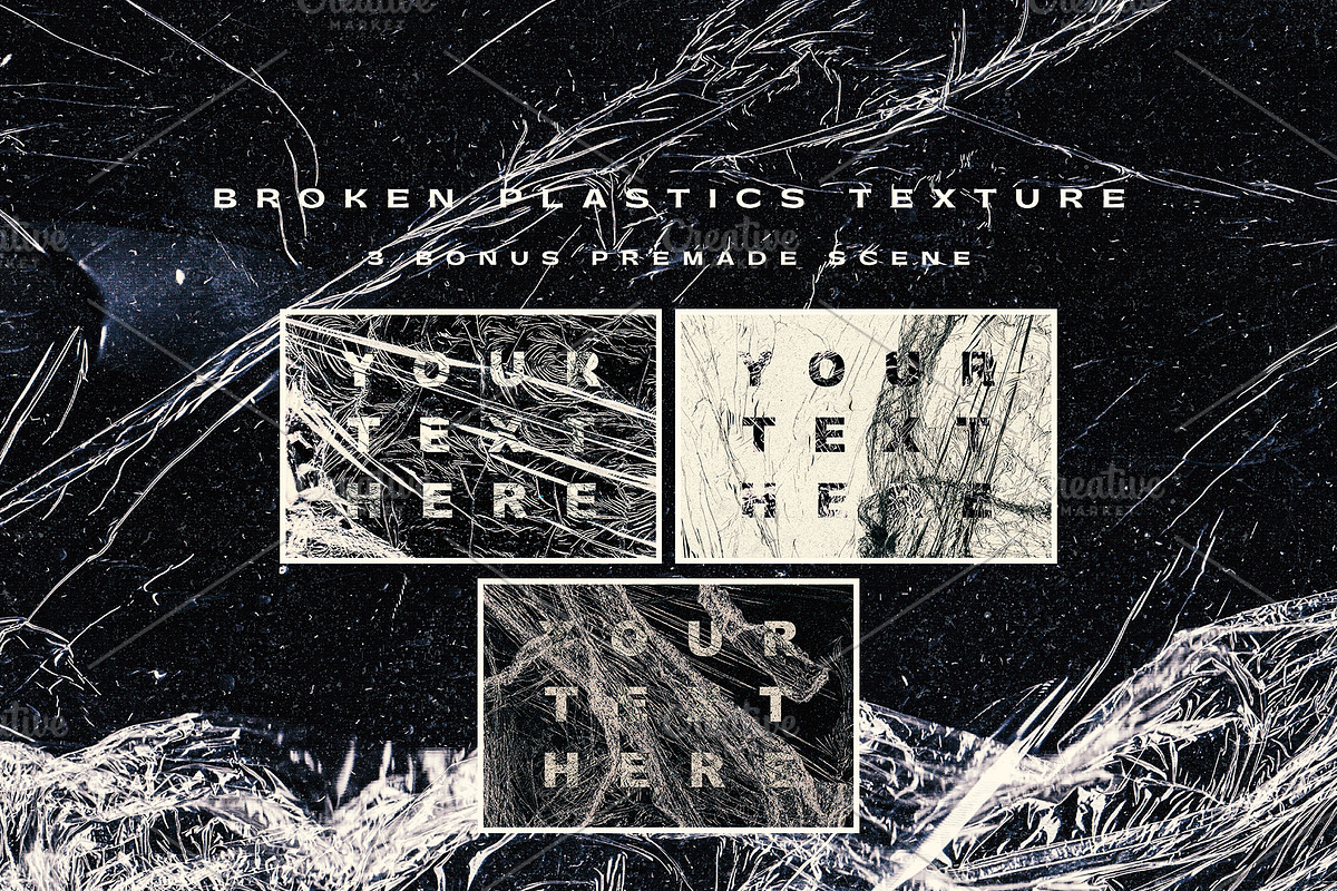 Broken Plastics Texture, a Texture Graphic by nicholasasmita (Photo 6 of 7)